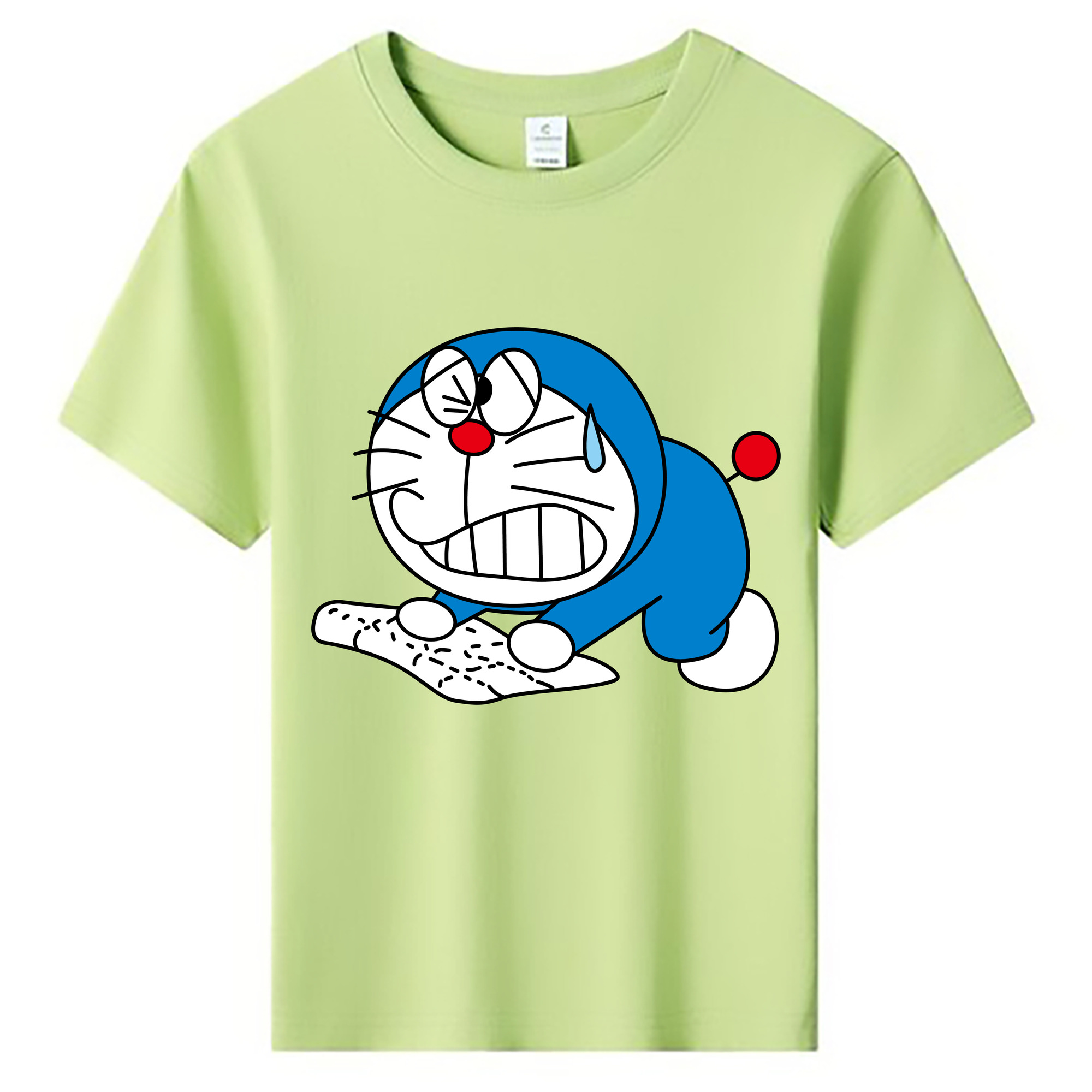 （画像用） ドラえもん Doraemon 綿100％キッズTシャツ（フロントプリント）